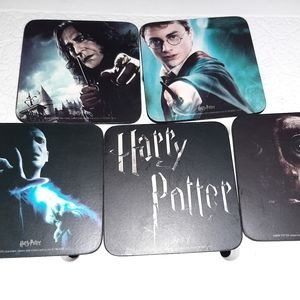 Harry Potter 5 pc Coasrter Set